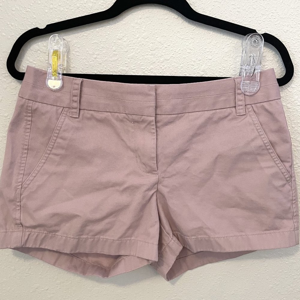J. Crew Light Pink Chino Shorts